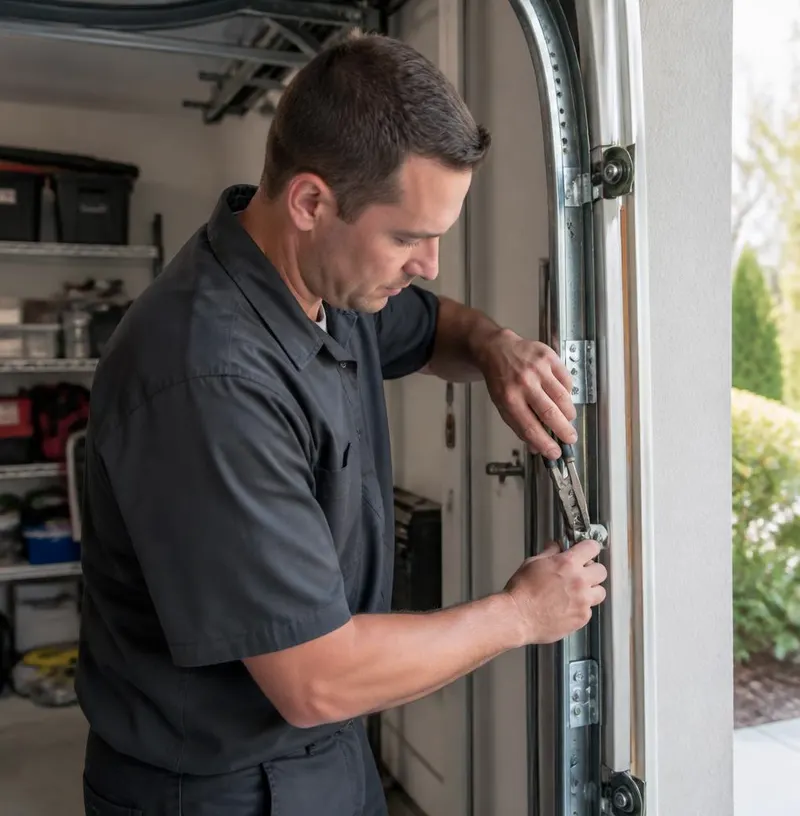 Off Track Door Repair in Molino